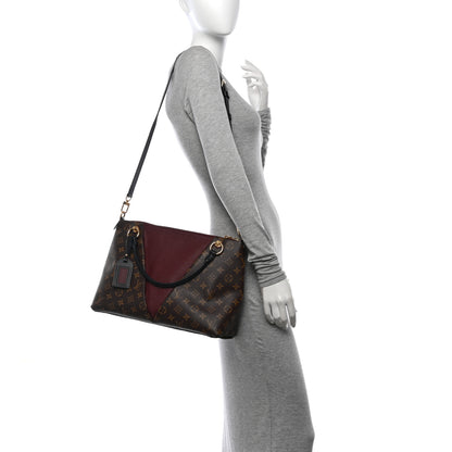Louis Vuitton Monogram V Tote MM Bordeaux 2 of 9