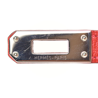 Hermes Chevre Mysore Birkin 25 Rouge Vif 28 of 42