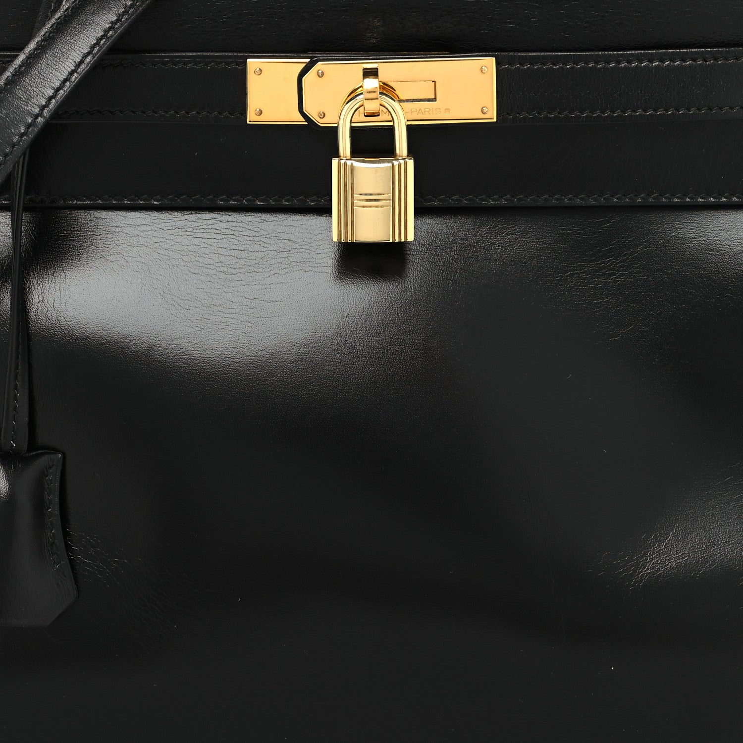 Hermes Box Kelly Retourne 28 Black 8 of 14