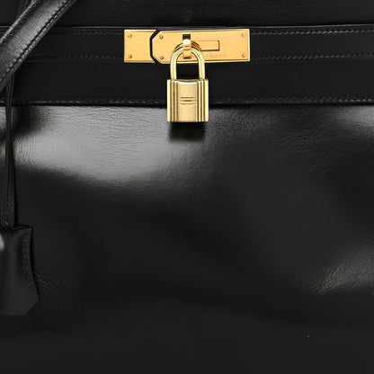 Hermes Box Kelly Retourne 28 Black 8 of 14