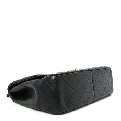 Chanel Lambskin Quilted Jumbo Single Flap Black 3 of 10