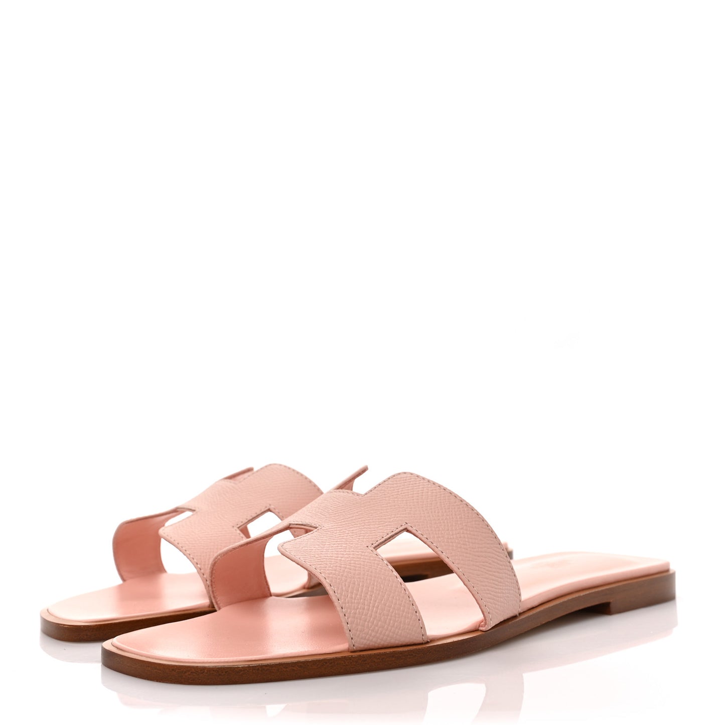 Epsom Oran Sandals 40.5 Rose Pale