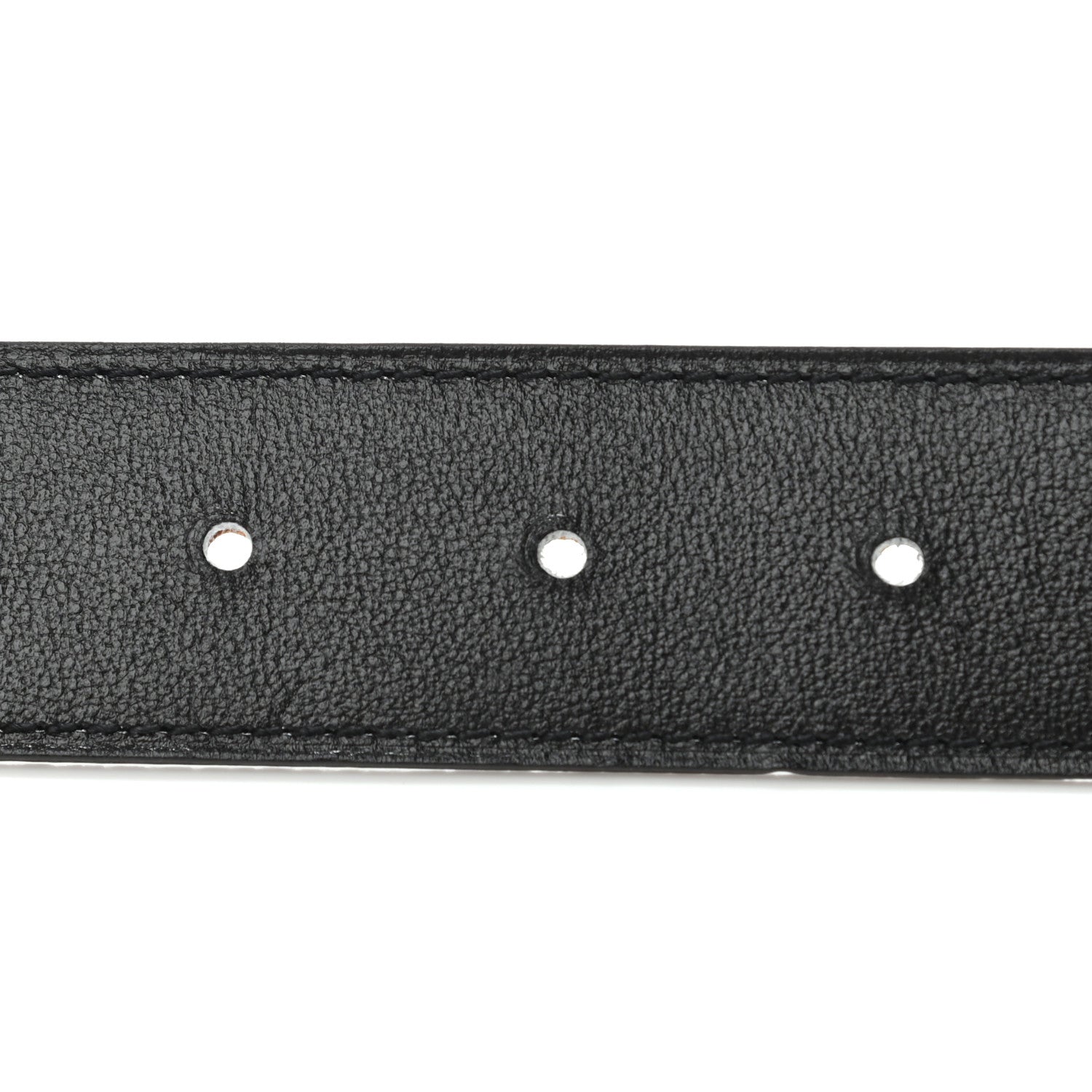 Hermes Box Togo 32mm H Belt 75 Black Gold 4 of 6