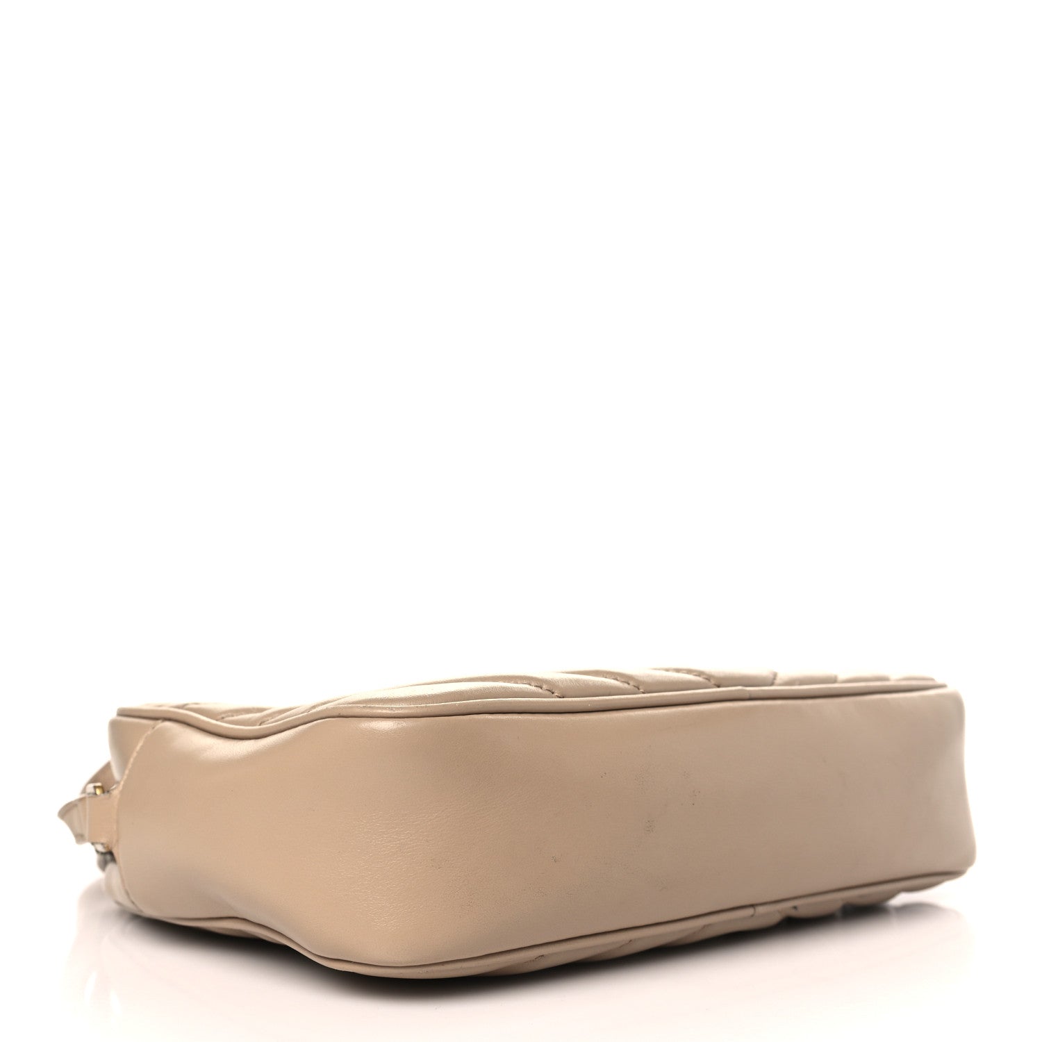Saint Laurent Calfskin Matelasse Monogram Lou Camera Bag Dark Latte 4 of 10