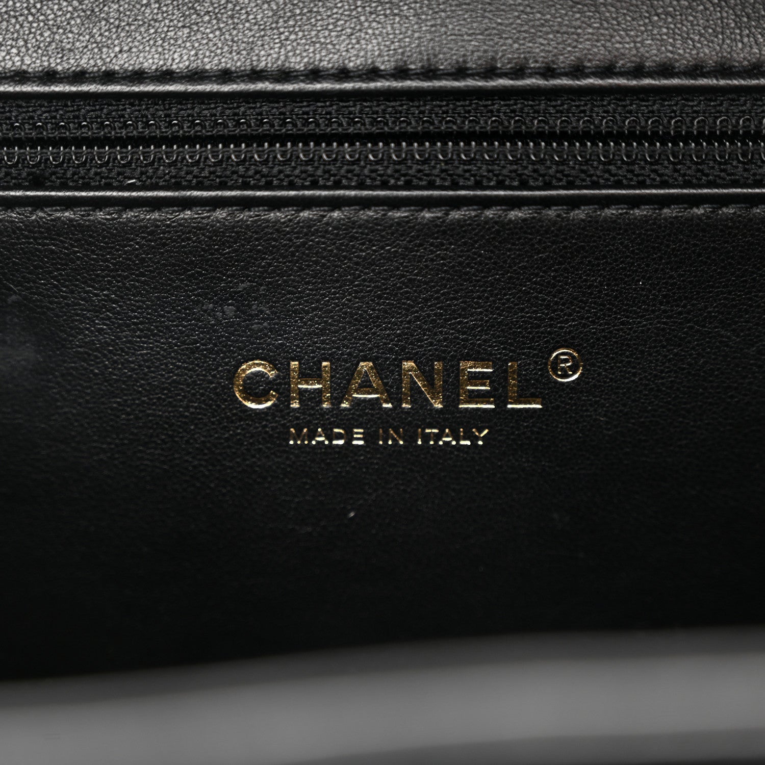Chanel Caviar Quilted Large CC Filigree Vanity Case Black 7 of 12