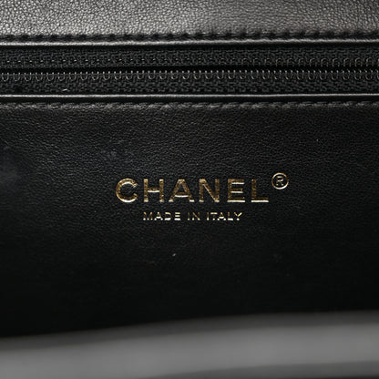 Chanel Caviar Quilted Large CC Filigree Vanity Case Black 7 of 12