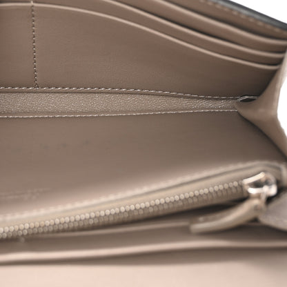Fendi Cuoio Romano Vitello Grace Selleria Peekaboo Continental Wallet Corda 5 of 7