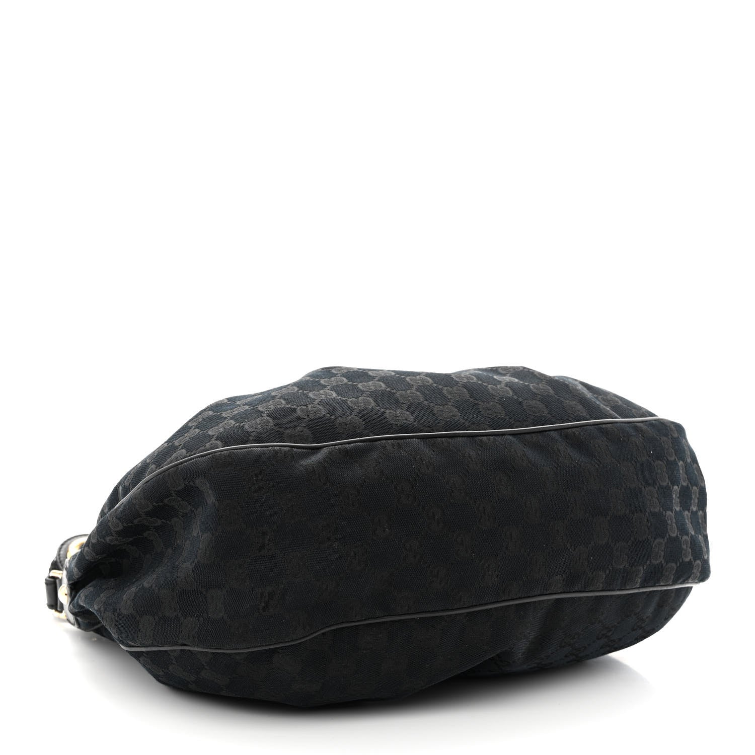 Gucci Monogram Medium Sukey Hobo Black 4 of 16