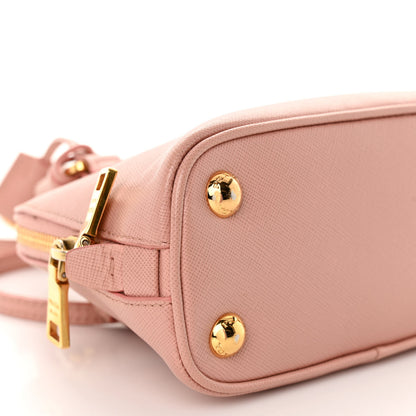 Prada Saffiano Lux Mini Promenade Tote Orchidea 8 of 9