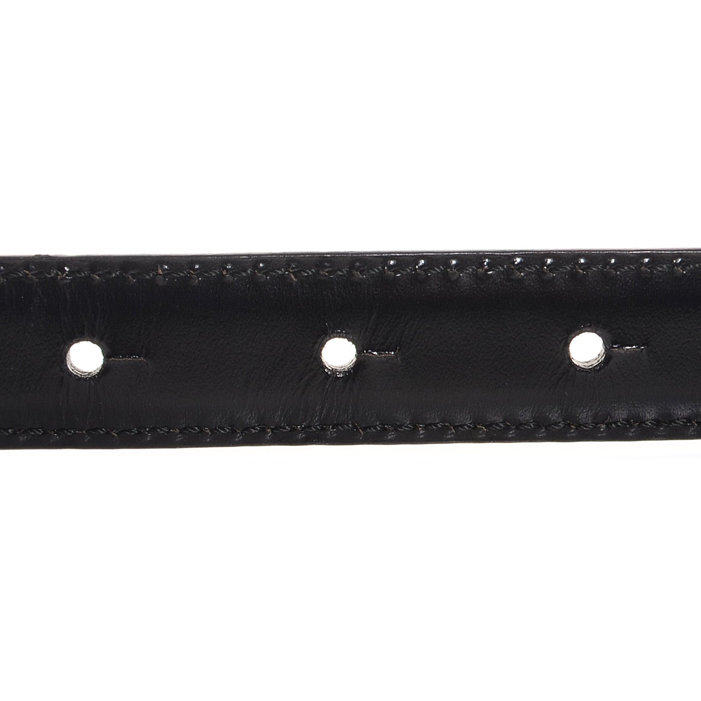 Patent Leather GG Belt 75 30 Black