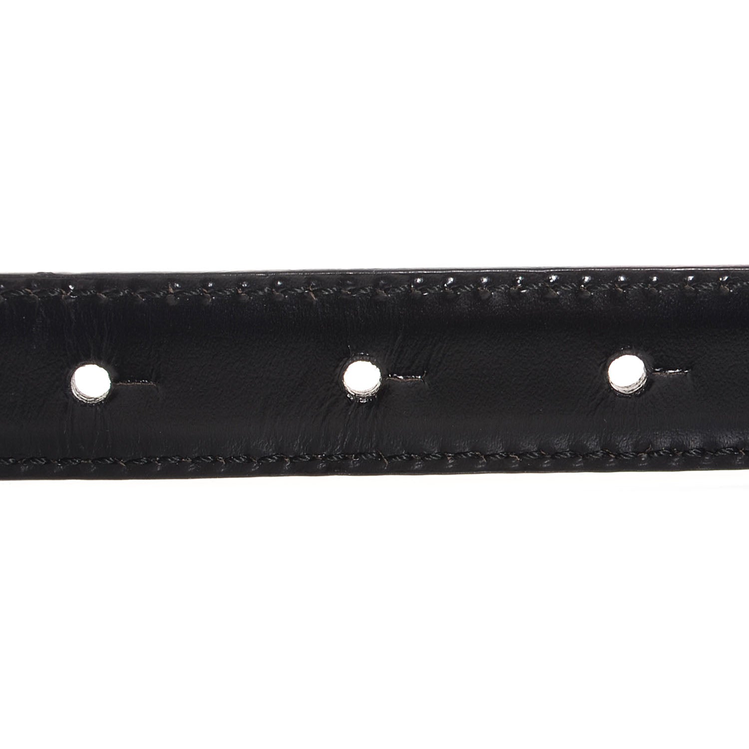 Gucci Patent Leather GG Belt 75 30 Black 4 of 4