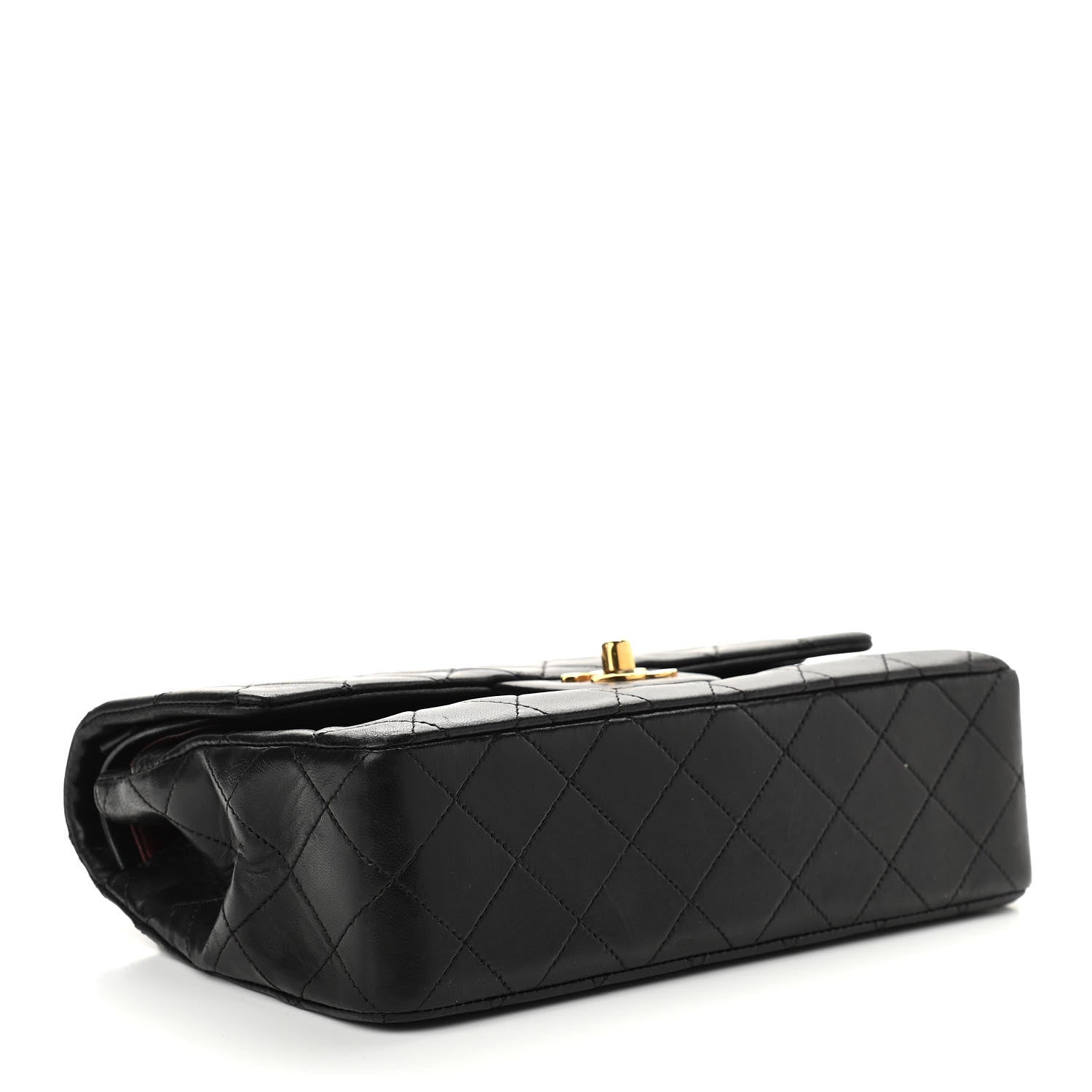 Chanel Lambskin Quilted Small Double Flap Black 5 of 11