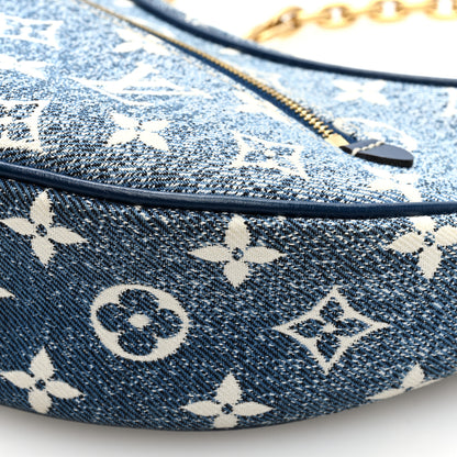 Louis Vuitton Monogram Jacquard Denim Loop Bleu 9 of 9