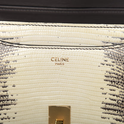 Celine Lizard Small 16 Top Handle Bag Natural 8 of 11