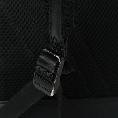 Louis Vuitton Grained Calfskin Aerogram Takeoff Backpack Black 10 of 10