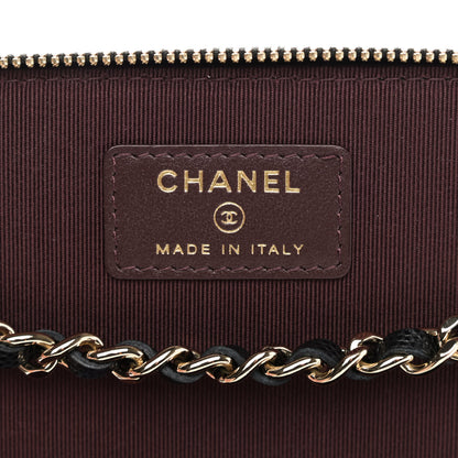 Chanel Caviar Quilted Small Vanity Case With Chain Black 6 of 11