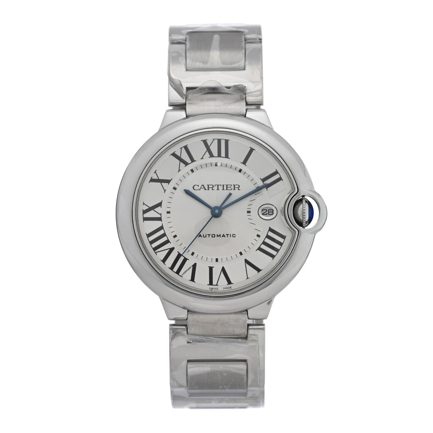 Cartier Stainless Steel 42mm Ballon Bleu De Cartier Automatic Watch 1 of 4