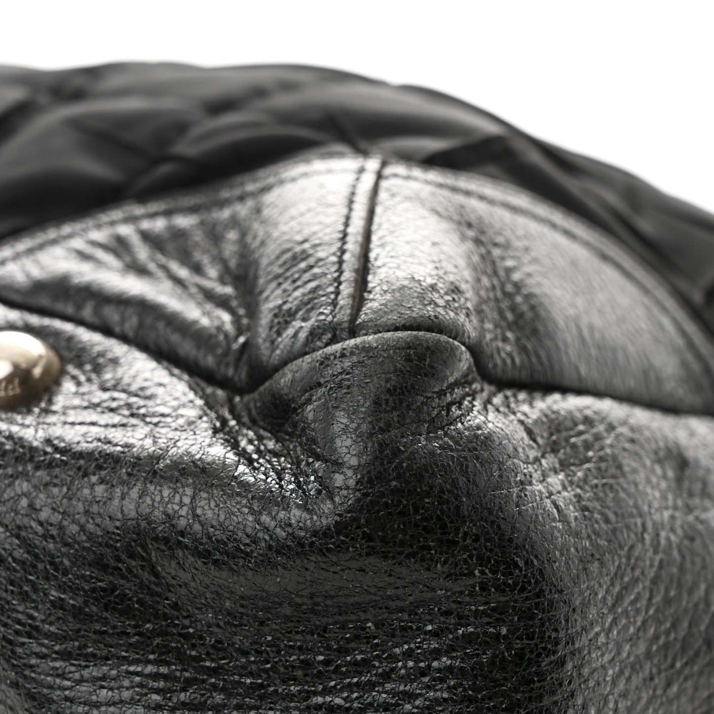 Tessuto Nylon Cervo Lux 24H Tote Black