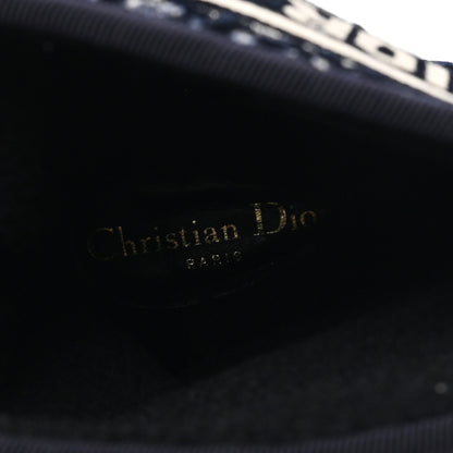 Christian Dior Velvet Oblique Granville Espadrille Boots 39.5 Deep Blue 8 of 9