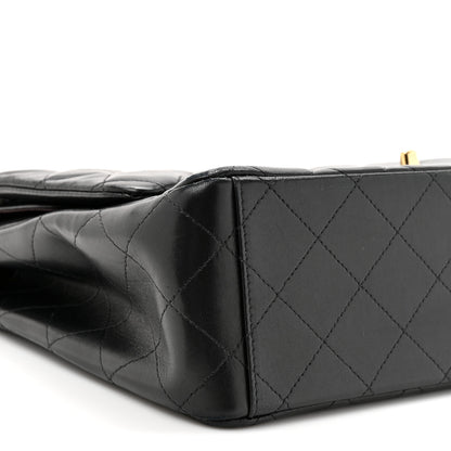 Chanel Lambskin Quilted Maxi Double Flap Black 9 of 12