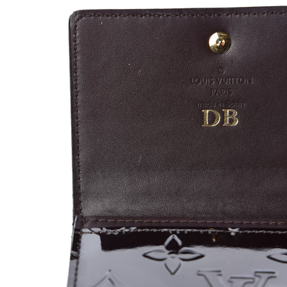 Louis Vuitton Vernis Business Card Holder Amarante 7 of 8