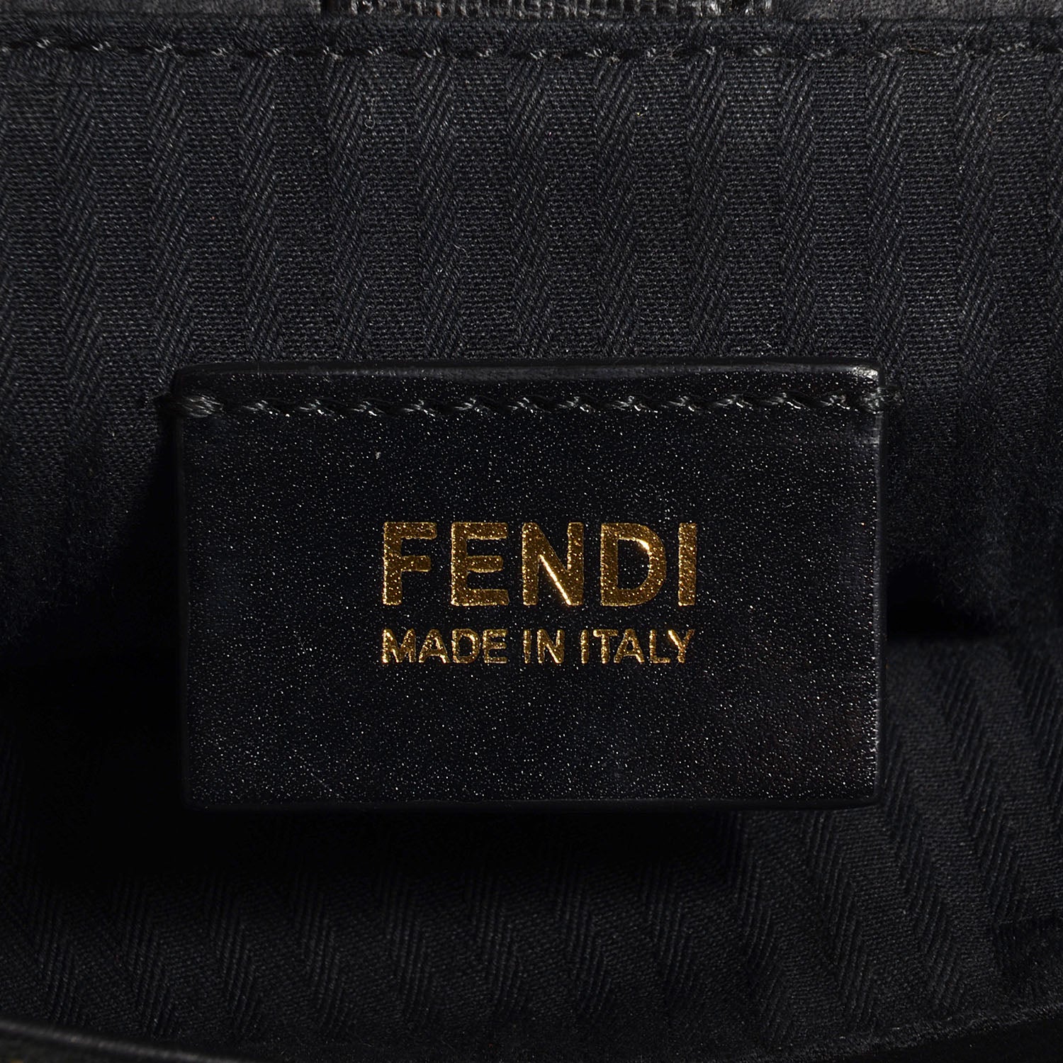 Fendi Vitello Elite Petite 2Jours Tote Black 7 of 10