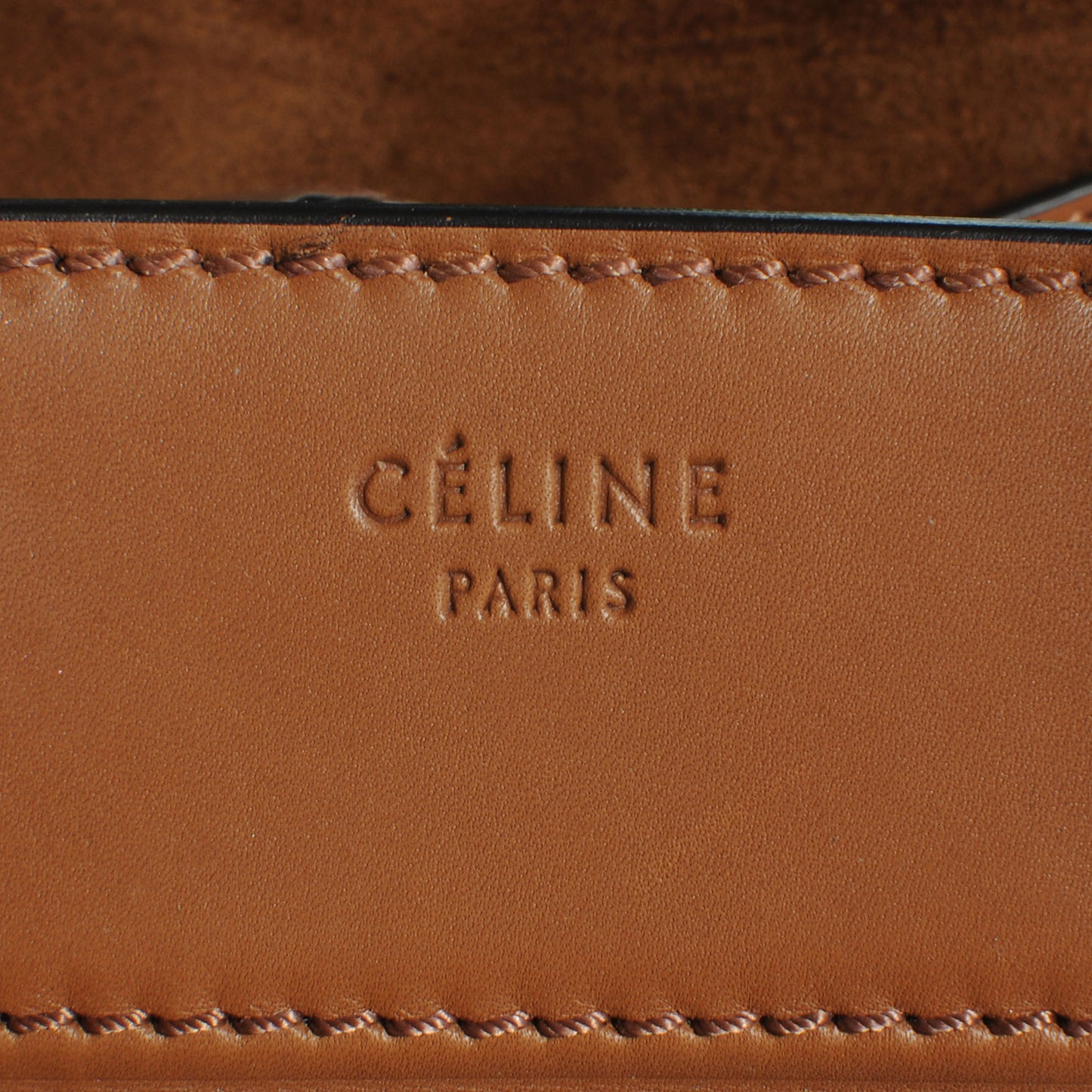 Natural Calfskin Medium Phantom Luggage Tan