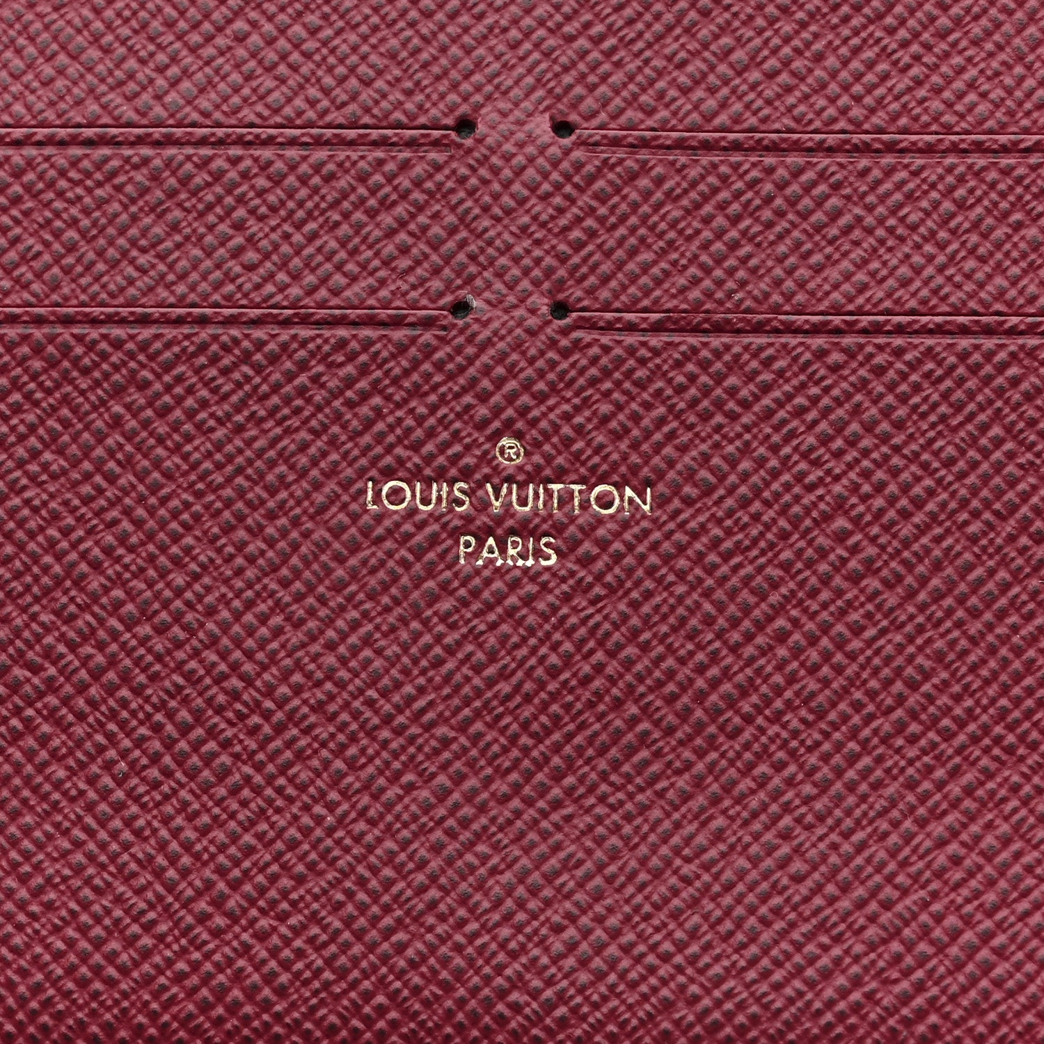 Louis Vuitton Calfskin Felicie Card Holder Insert Fuchsia 6 of 6