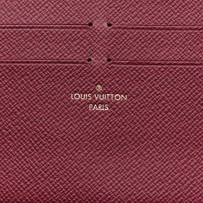 Louis Vuitton Calfskin Felicie Card Holder Insert Fuchsia 6 of 6