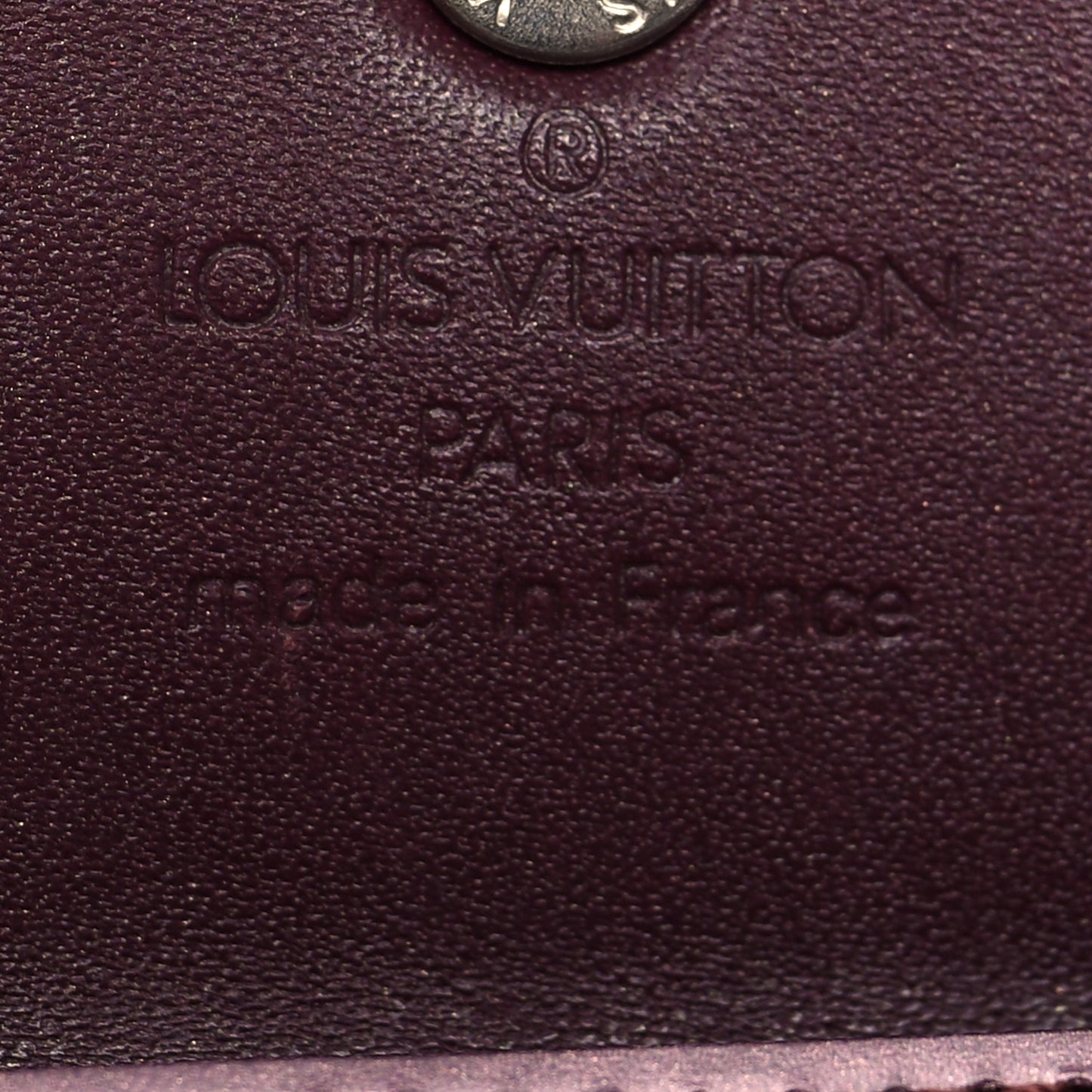 Mat Monogram Ludlow Wallet Violet