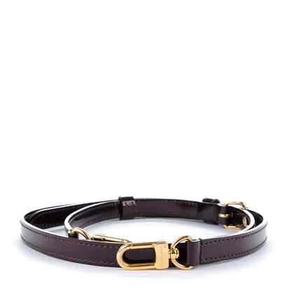 Louis Vuitton Patent 16mm Adjustable Shoulder Strap Amarante 1 of 4