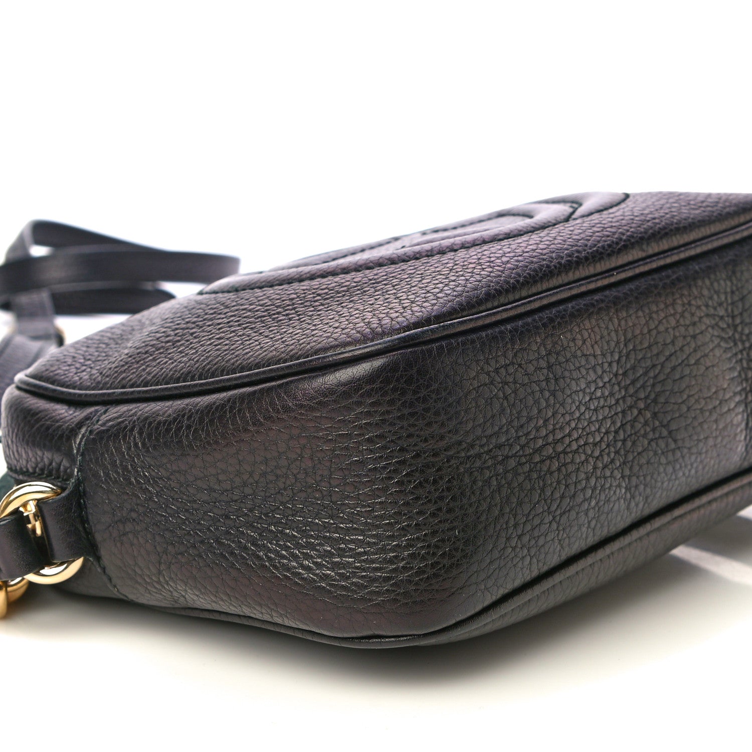 Gucci Pebbled Calfskin Small Soho Disco Bag Black 10 of 14