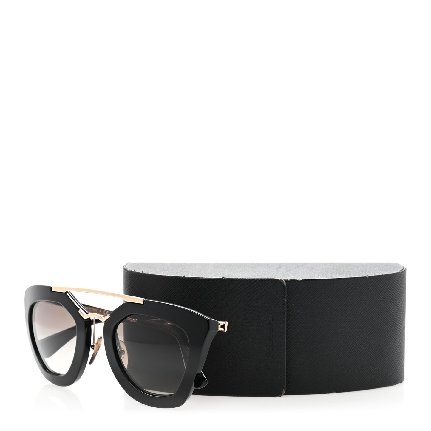 Acetate Cinema Sunglasses SPR 09Q Black