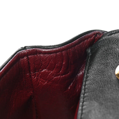 Chanel Lambskin Quilted Micro Mini Flap Bag Black 15 of 24