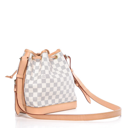 Louis Vuitton Damier Azur Noe BB 3 of 12