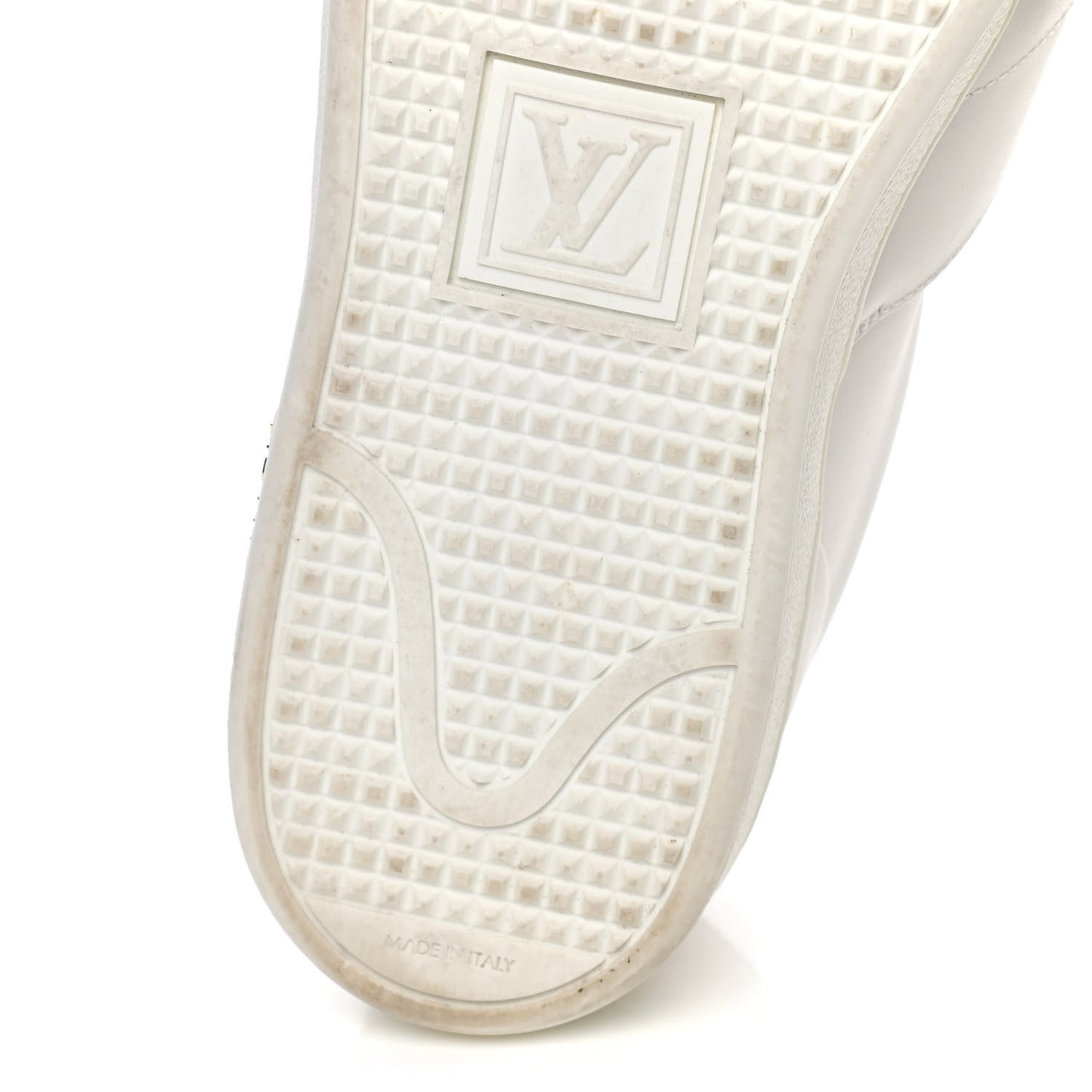 Calfskin Front Row Sneaker 38.5 White
