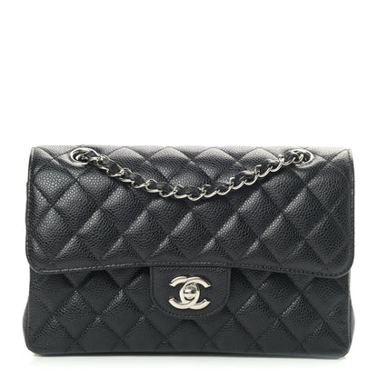 Chanel Caviar Quilted Small Double Flap Black 1 of 12