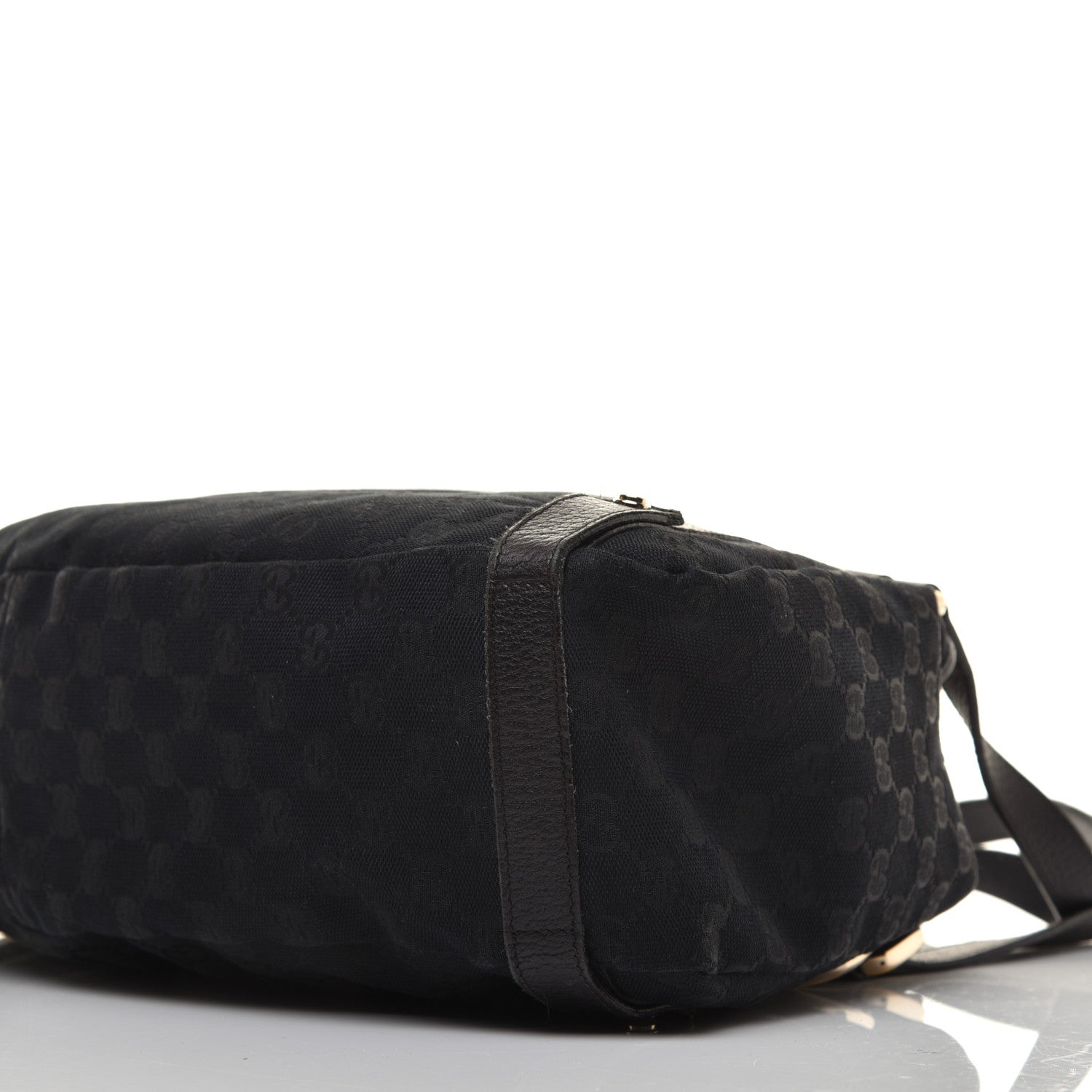 Gucci Monogram Medium Abbey Shoulder Bag Black 8 of 8