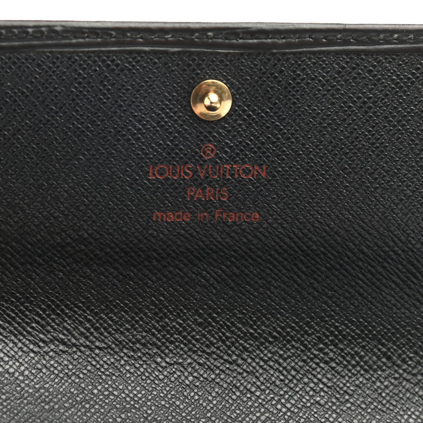 Epi Porte Tresor Etui Papiers Wallet Black