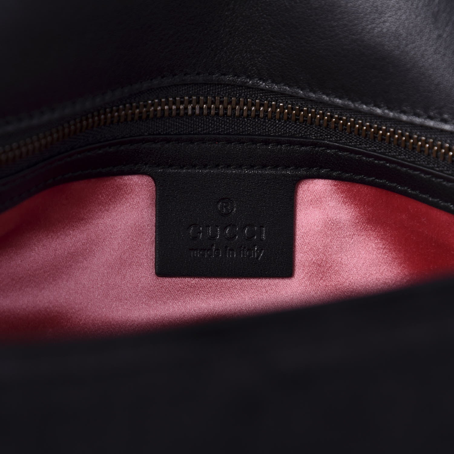 Gucci Velvet Matelasse Loved Embroidered Medium GG Marmont Shoulder Bag Black 8 of 10