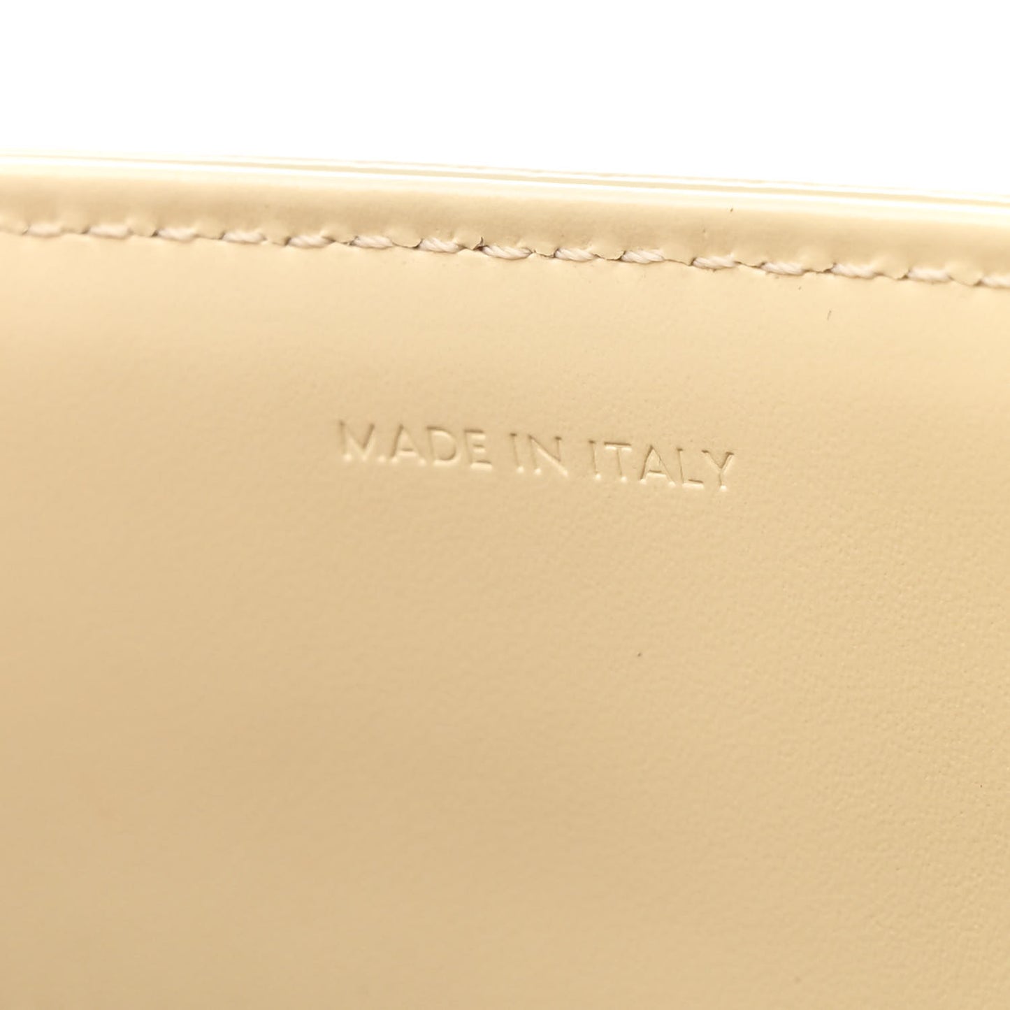 Satinated Calfskin Small 16 Top Handle Bag Limestone