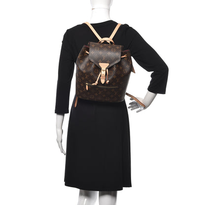 Louis Vuitton Monogram Montsouris NM Backpack 2 of 12