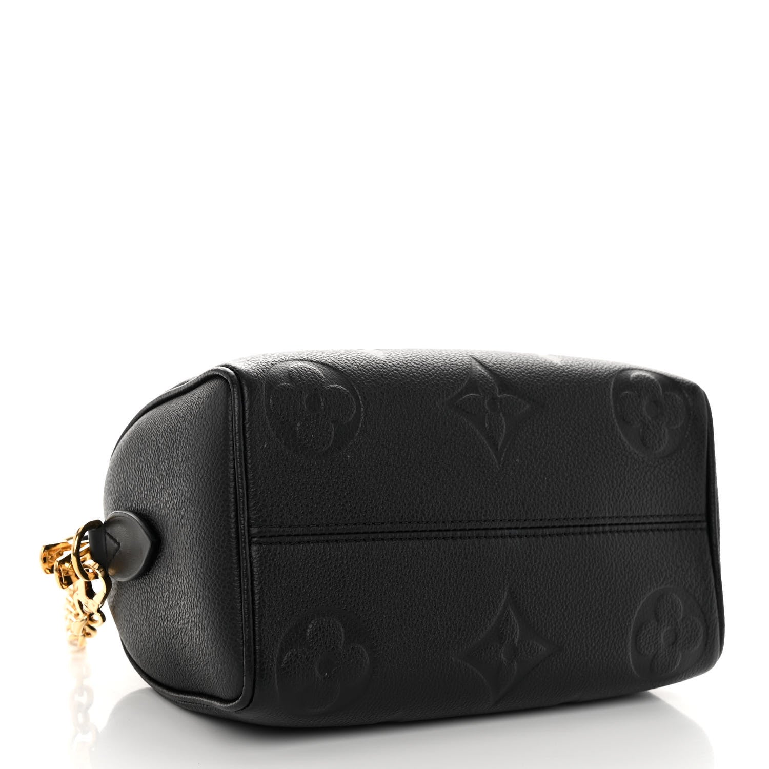 Louis Vuitton Empreinte Monogram Giant Speedy Bandouliere 20 Black 3 of 8
