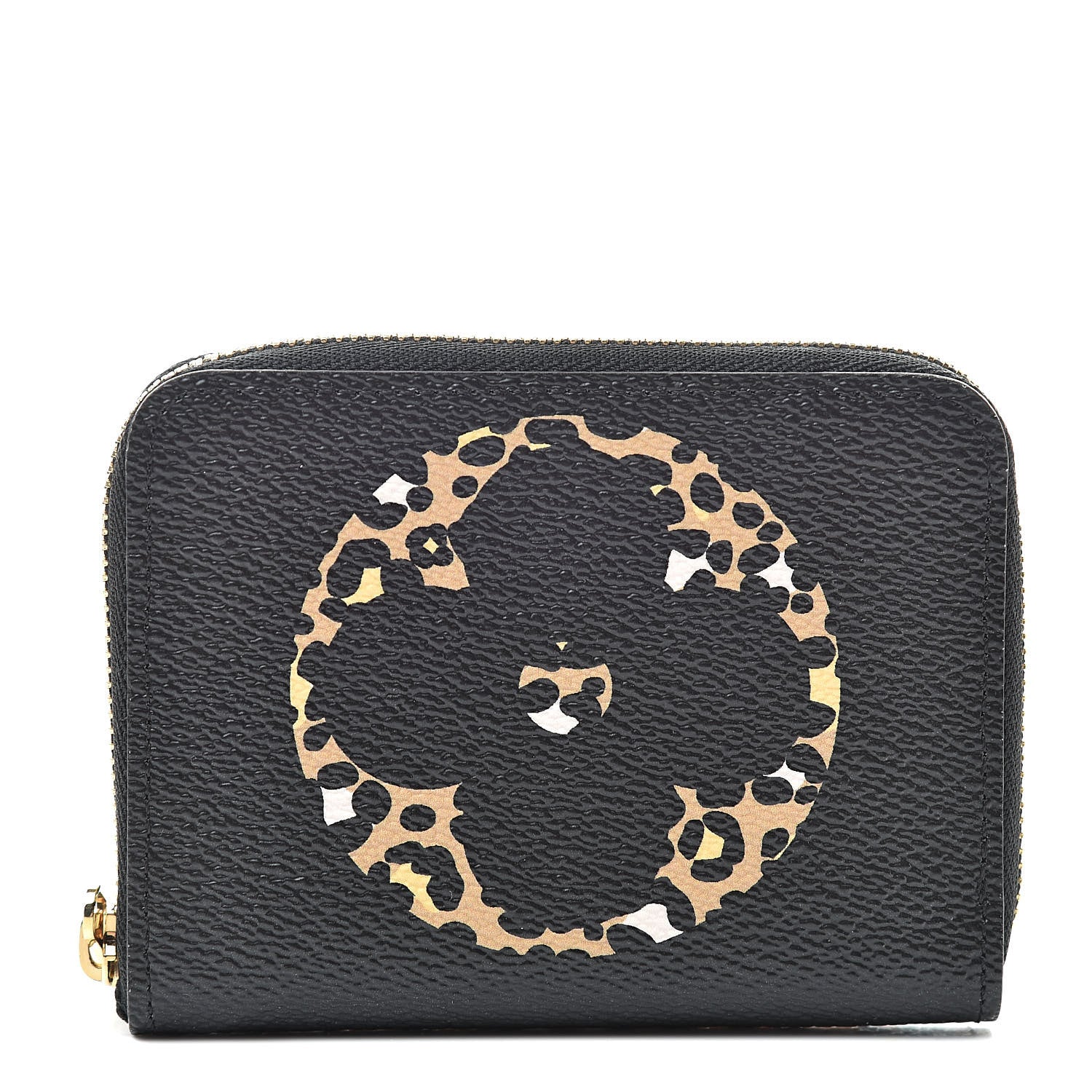 Louis Vuitton Monogram Giant Jungle Zippy Coin Purse Black 1 of 8