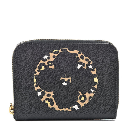 Louis Vuitton Monogram Giant Jungle Zippy Coin Purse Black 1 of 8