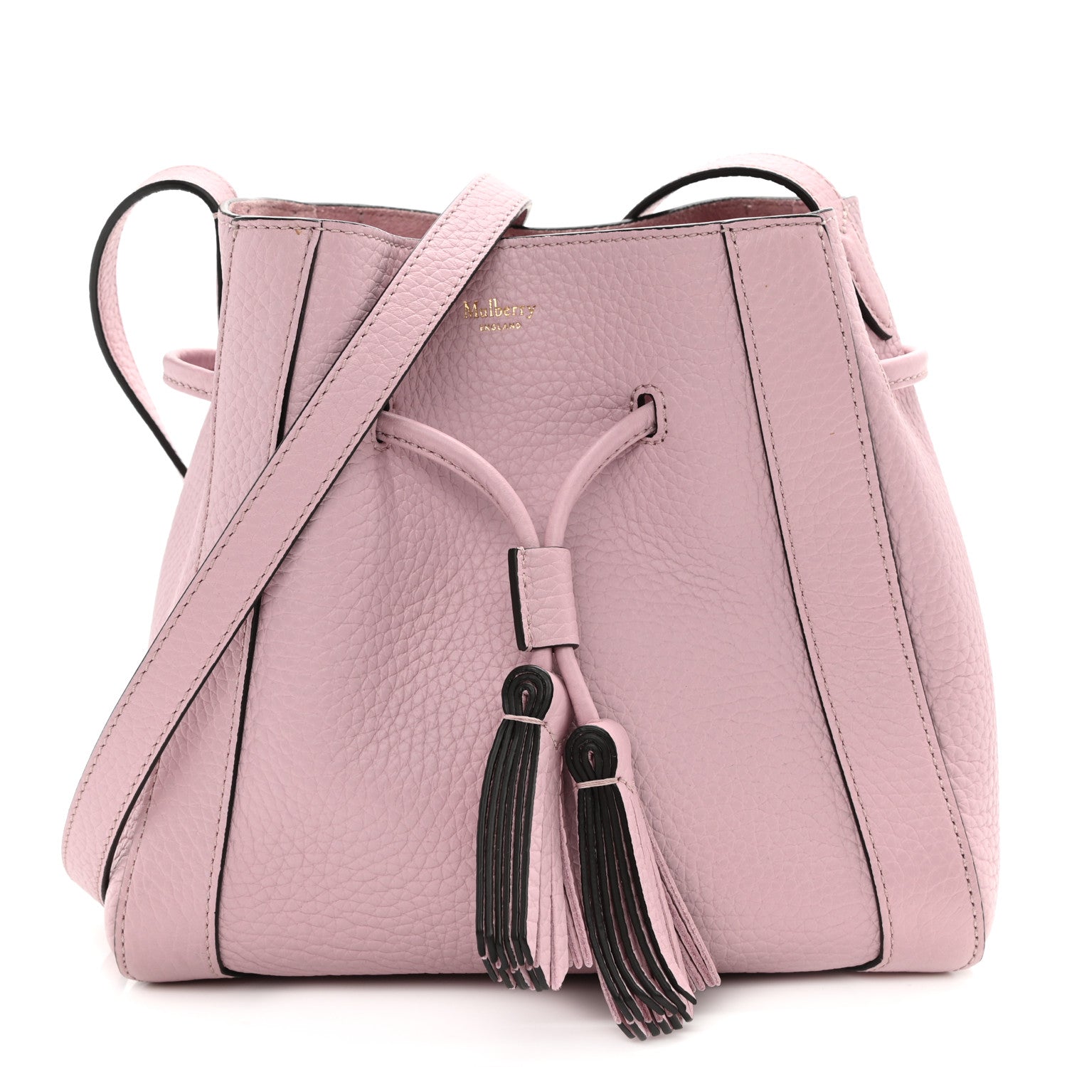 Mulberry Heavy Grain Calfskin Small Millie Tote Pink 1 of 7
