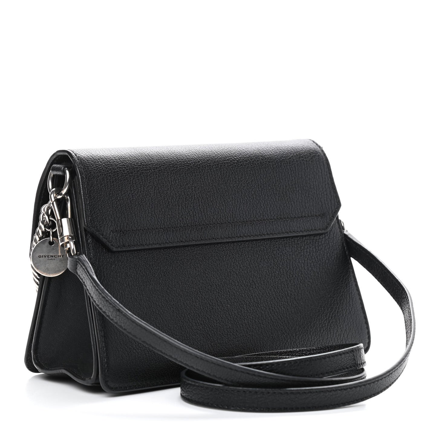 Goatskin Small GV3 Shoulder Bag Black