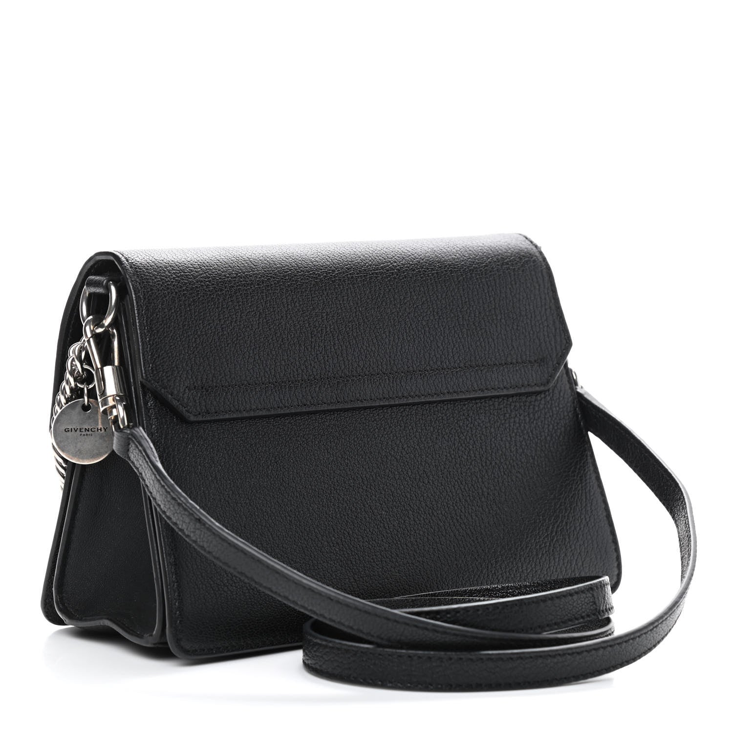 Givenchy Goatskin Small GV3 Shoulder Bag Black 3 of 10