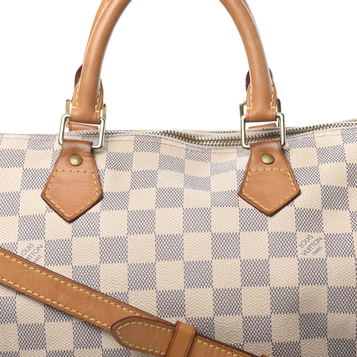 Louis Vuitton Damier Azur Speedy Bandouliere 30 10 of 11