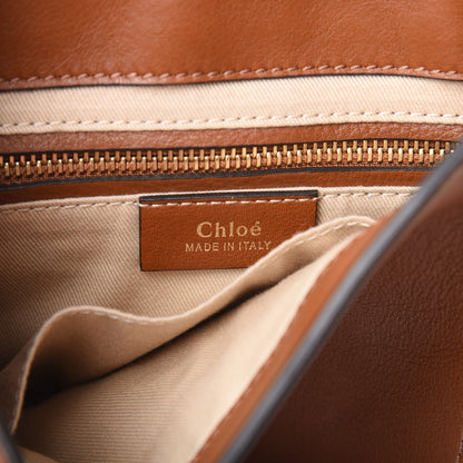 Chloe Suede Calfskin Small Faye Backpack Tan 5 of 10